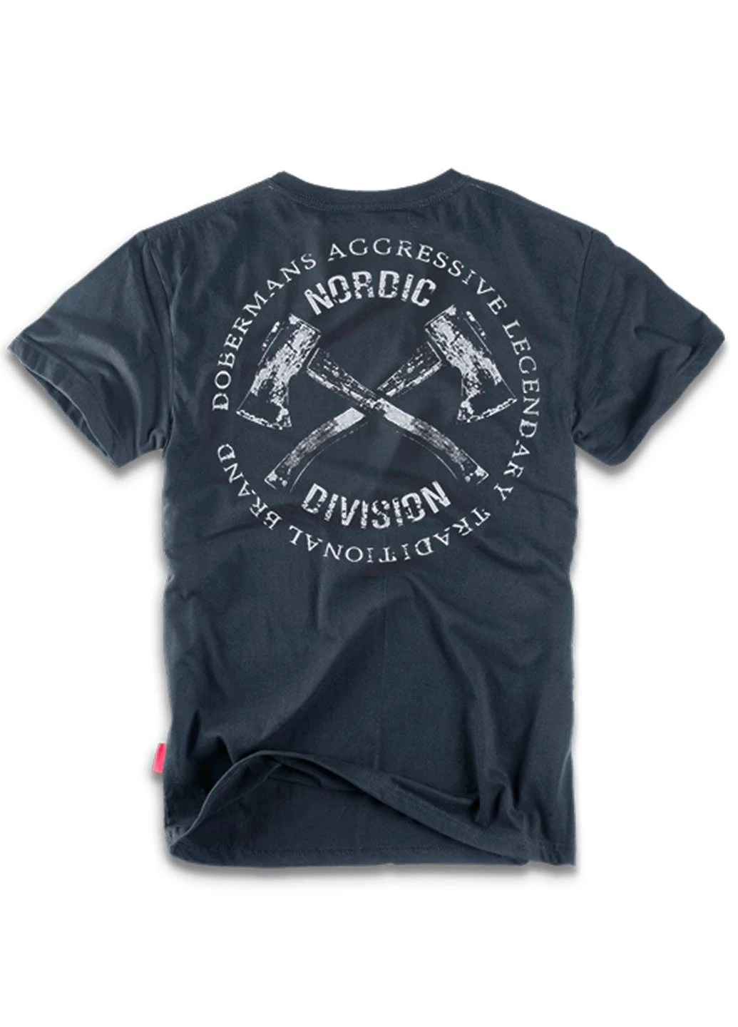 Синяя футболка dobermans hatchet ts39nv Dobermans Aggressive