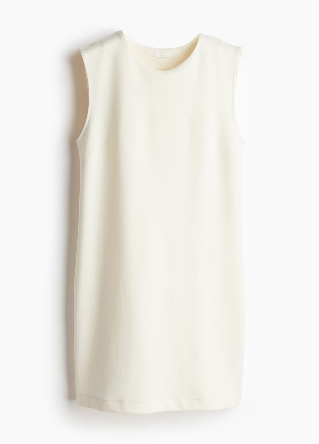 Кремова кежуал сукня H&M однотонна