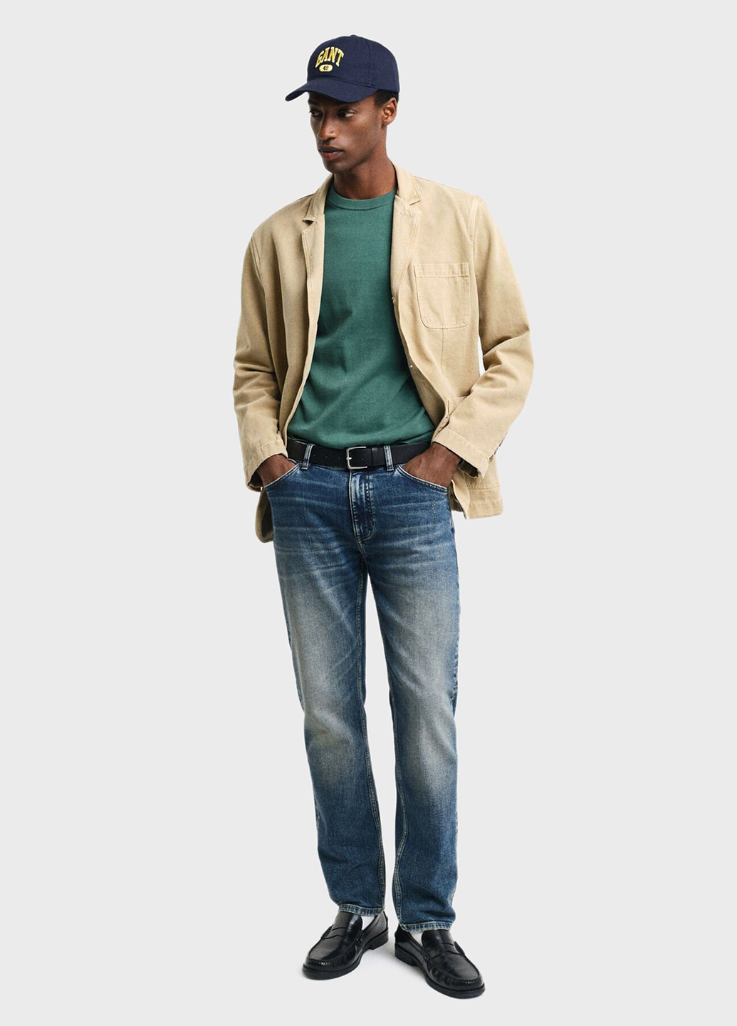 Морської хвилі демісезонний джемпер джемпер Gant