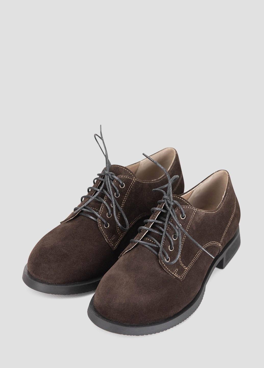 vm villomi Туфли дерби коричневый з натуральная замша, — демисезон (364262364)