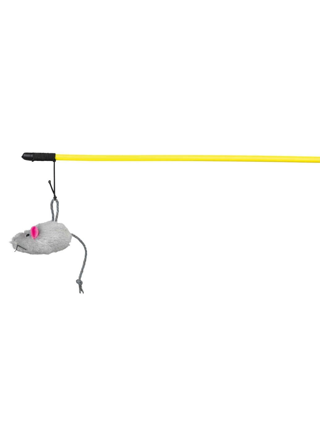 Игрушка для кошек Удочка с мышкой 100 см (4011905041032) Trixie (254068582)