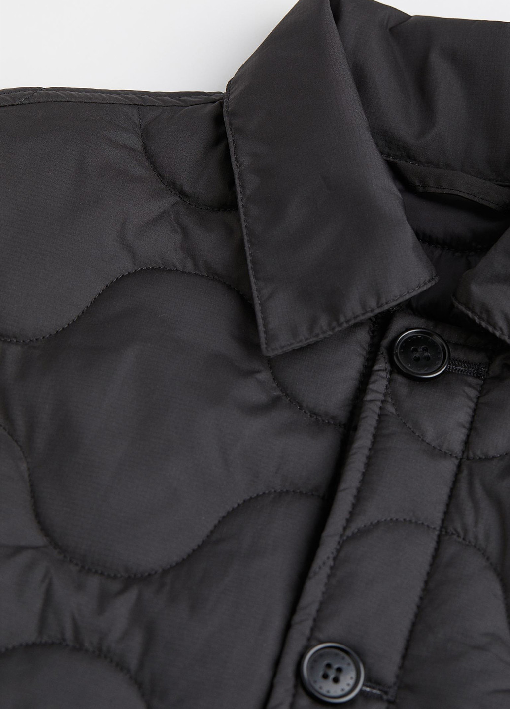 Черная демисезонная куртка весняно-осіння H&M