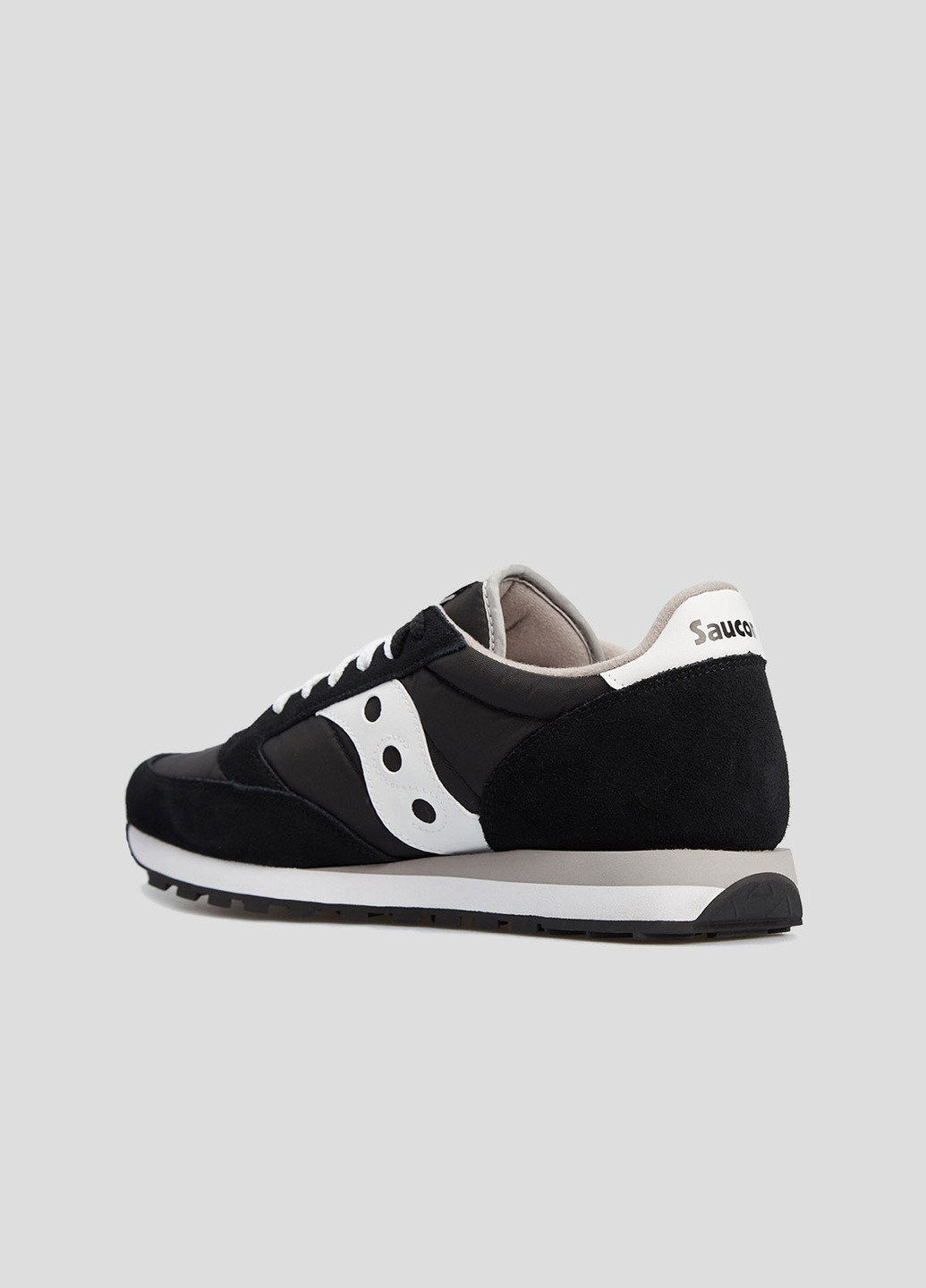 Черные замшевые кроссовки Saucony чёрные всесезоны (253540679)