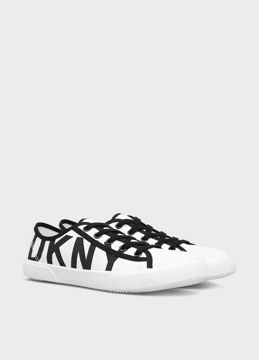 Черно-белые кеды DKNY