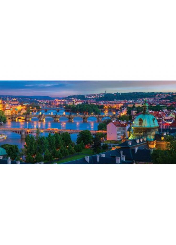 Пазл Прага, Чехія, 1000 елементів панорамний (6010-5372) Eurographics (202374525)