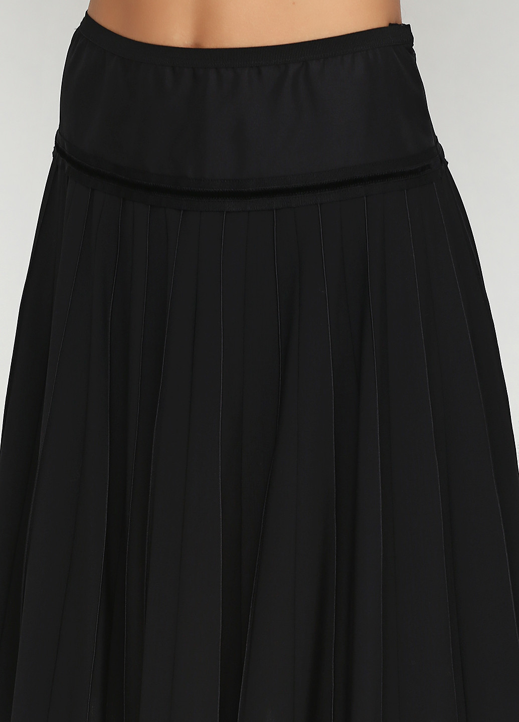 Черная офисная однотонная юбка Marc Jacobs клешированная