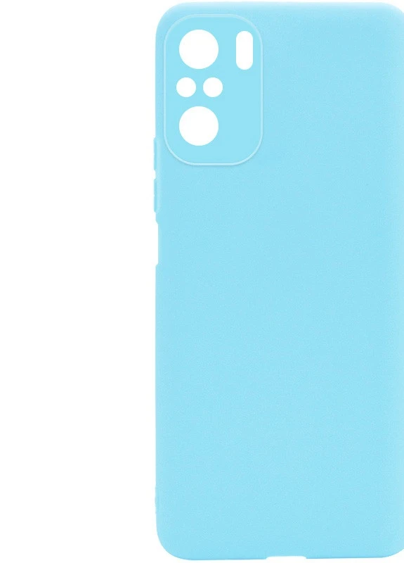 Силиконовый чехол Candy Full Camera для Xiaomi Redmi Note 10 Бирюзовый / Turquoise (is_00000048030_3) Epik (237825037)