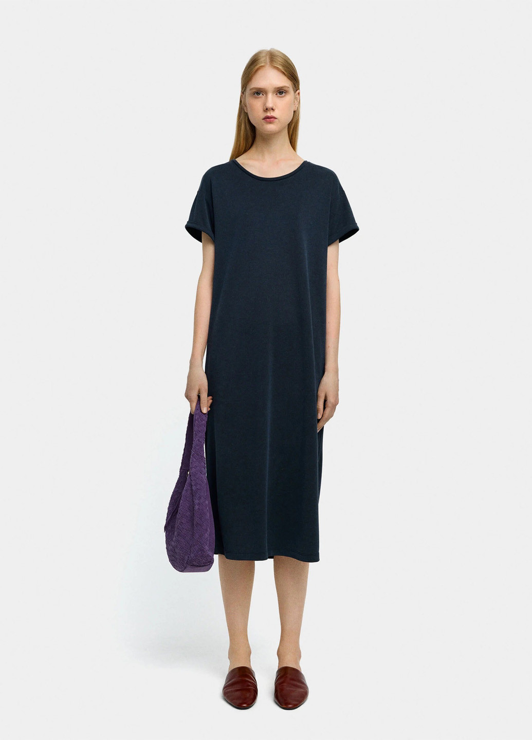 Чорна кежуал сукня сукня-футболка Parfois однотонна