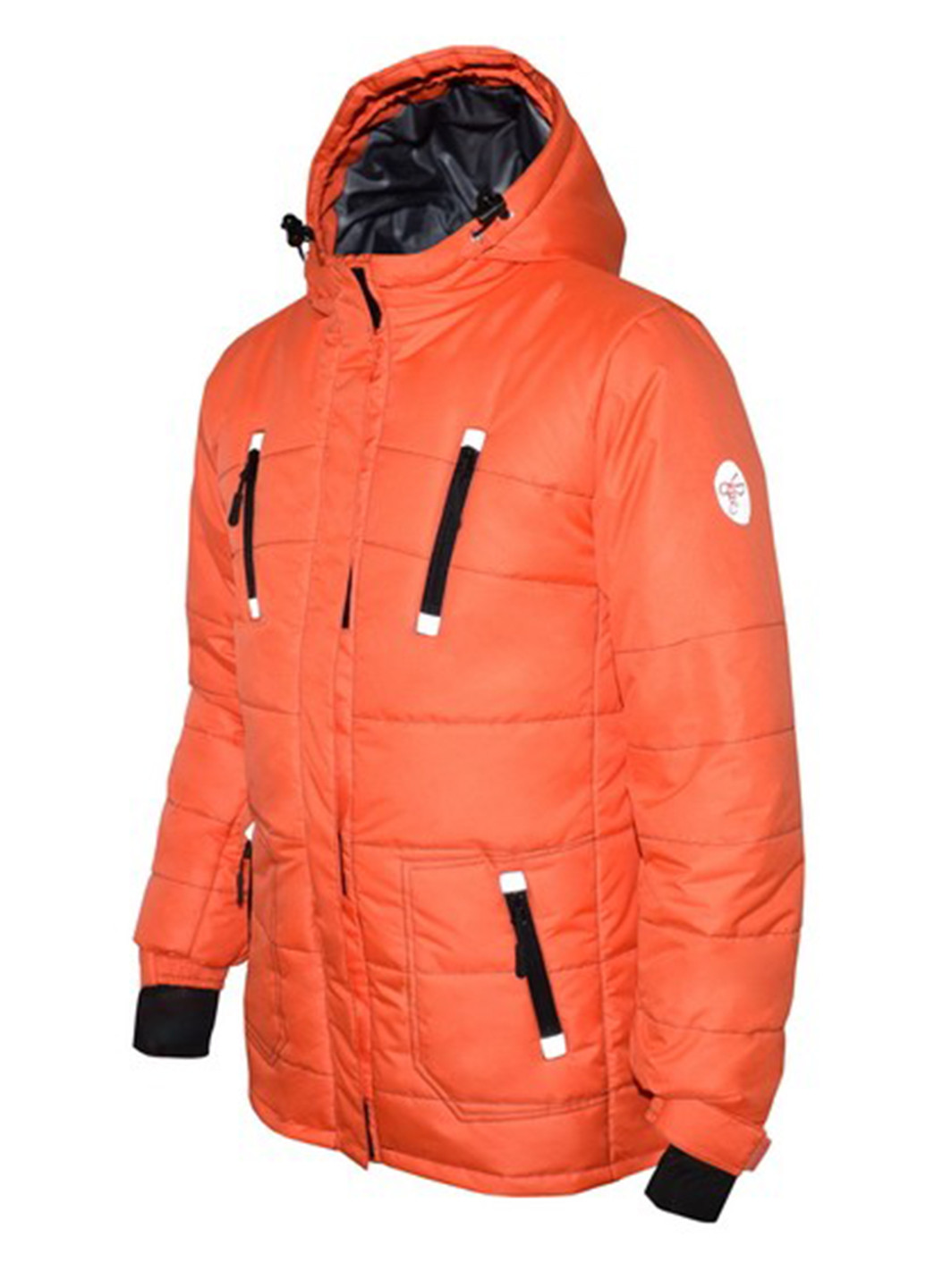 Оранжевая зимняя куртка зимняя Be easy
