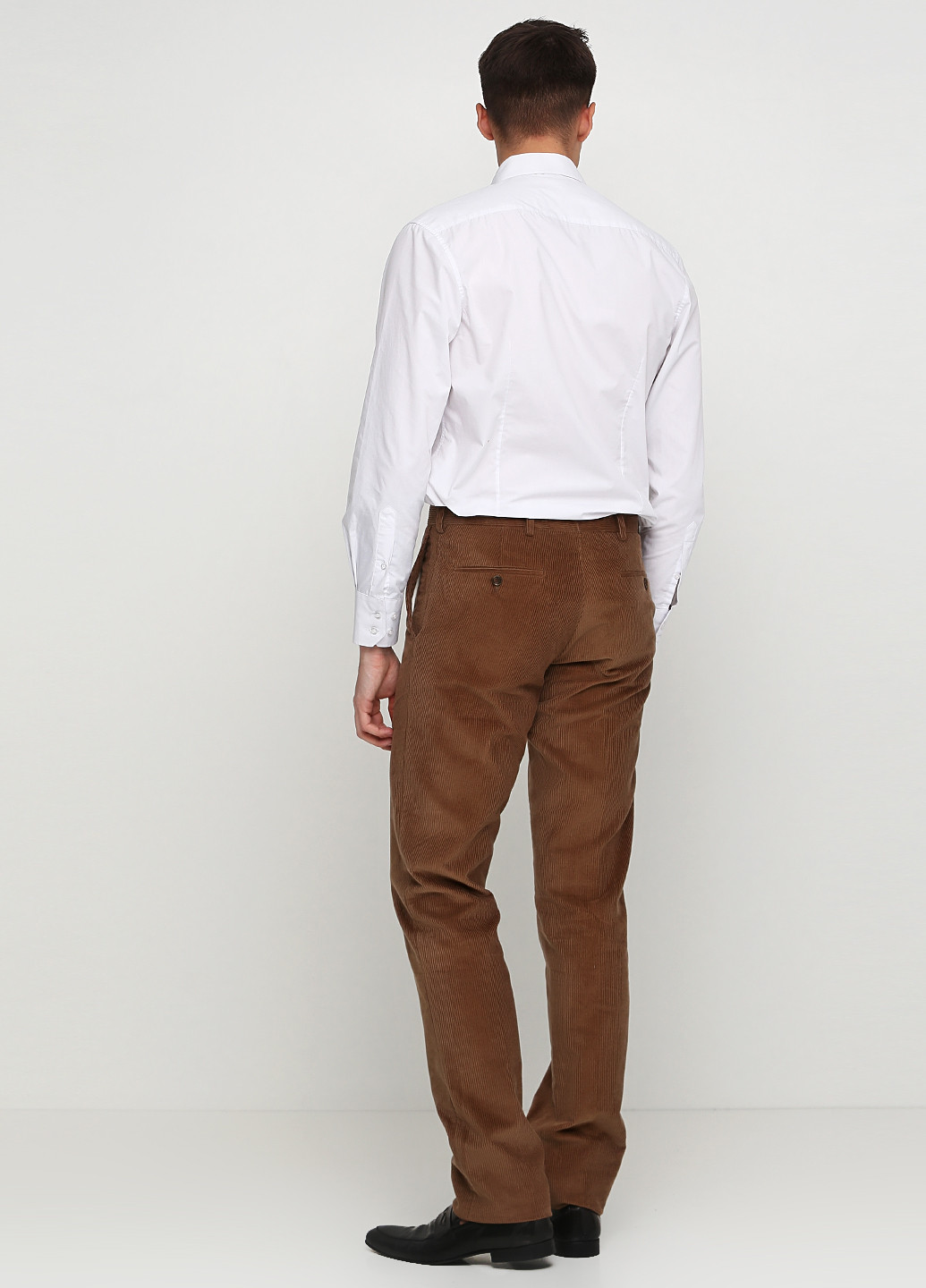 Коричневые кэжуал демисезонные со средней талией брюки Ralph Lauren