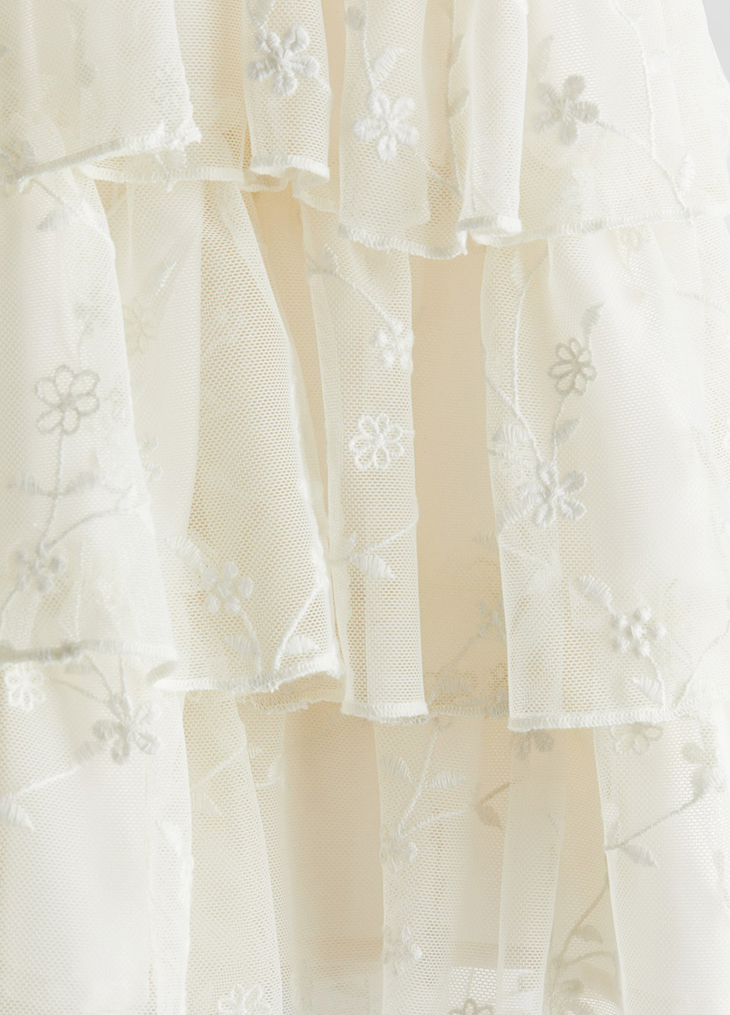 Кремовое платье H&M (371655041)