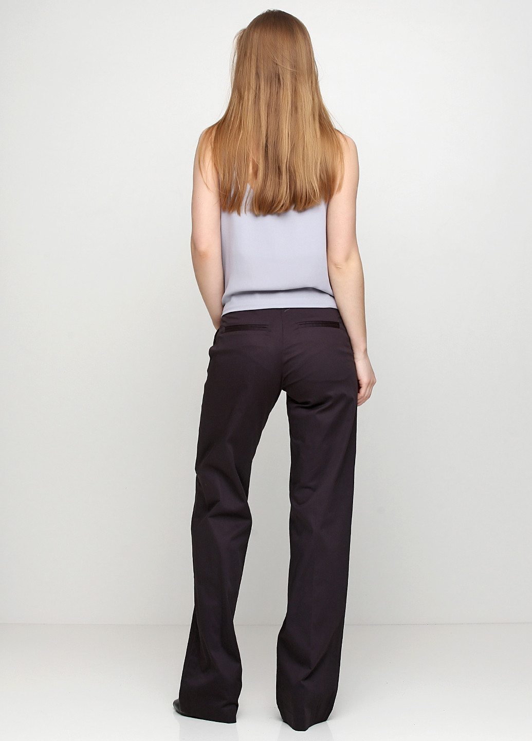 Темно-коричневые кэжуал демисезонные брюки Kookai