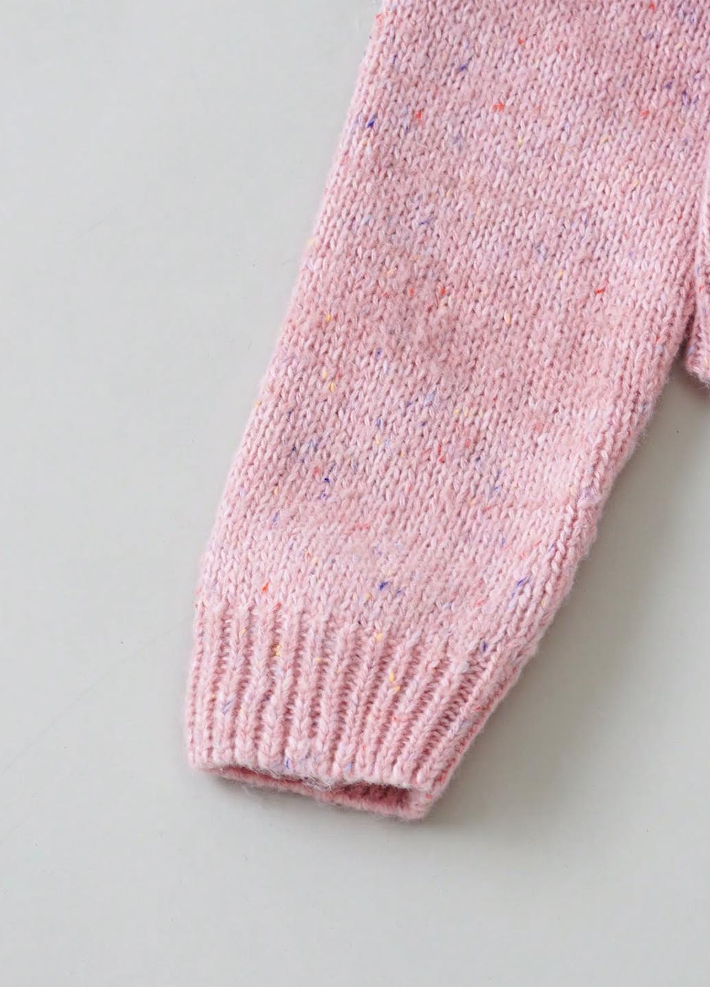 Темно-рожевий демісезонний комплект (кофта, топ) SHEIN