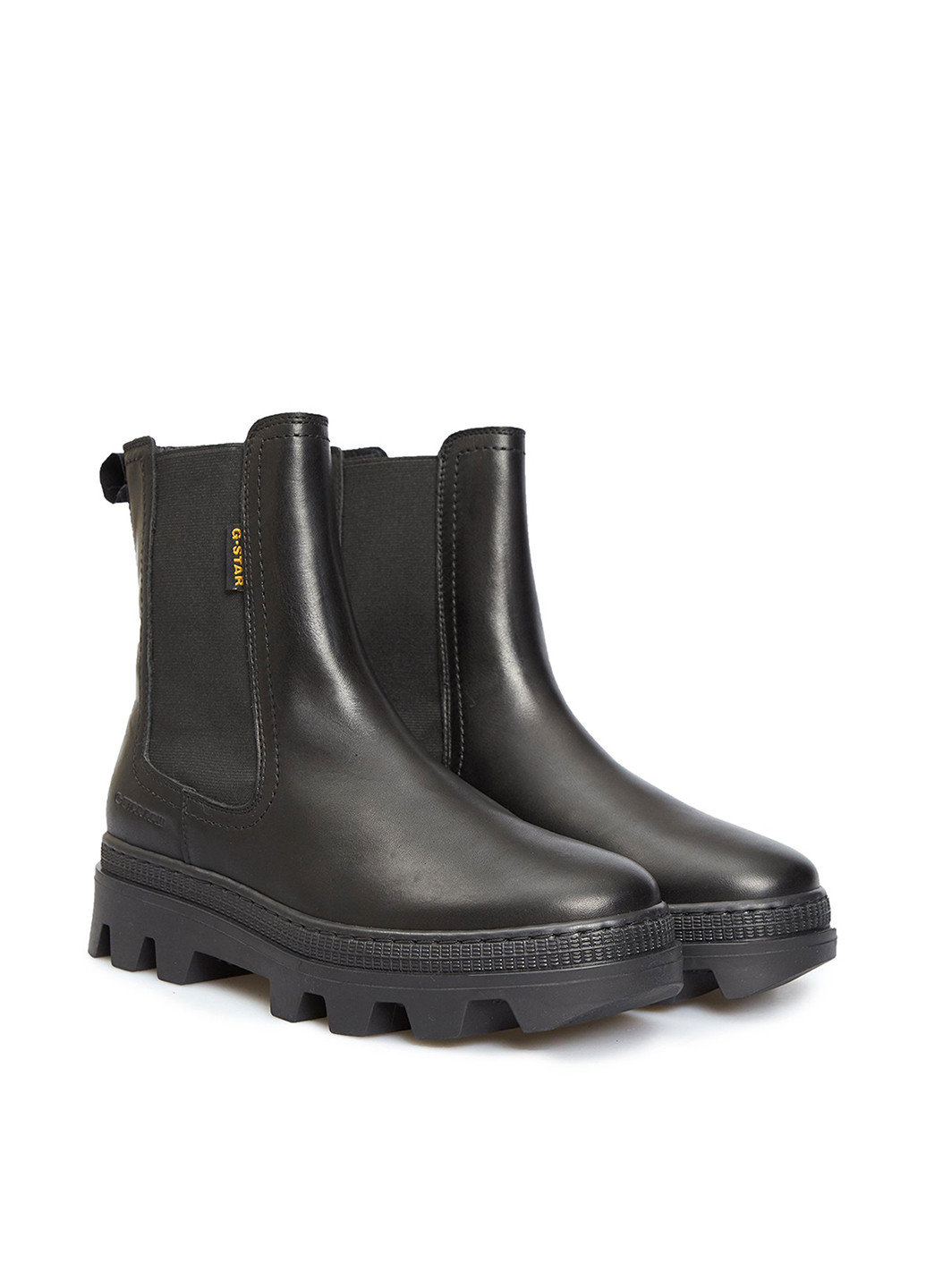 Осенние ботинки челси G-Star Raw на тракторной подошве