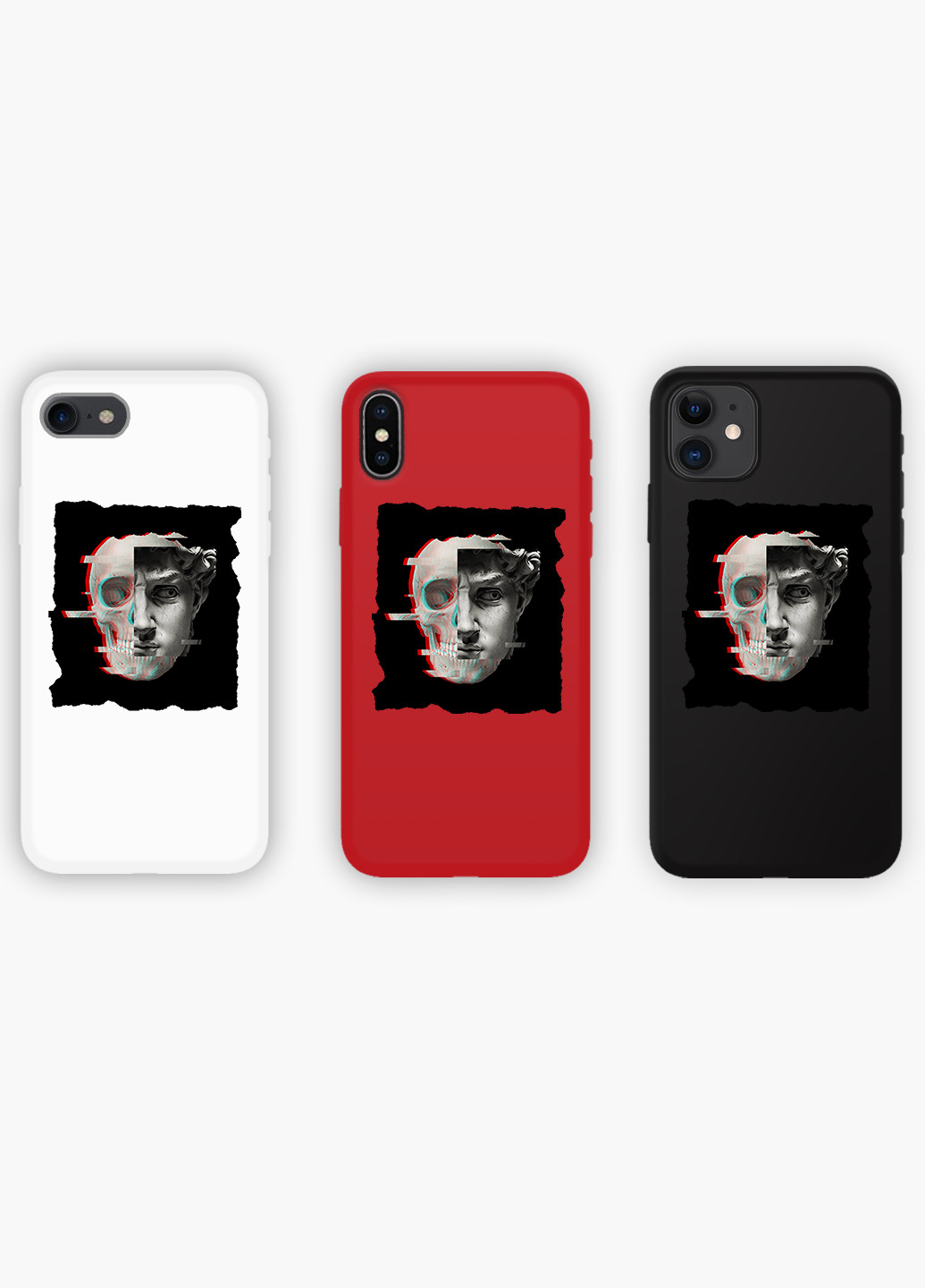 Чехол силиконовый Apple Iphone 8 Давид Ренессанс (David Renaissance) (6151-1585) MobiPrint (219507533)