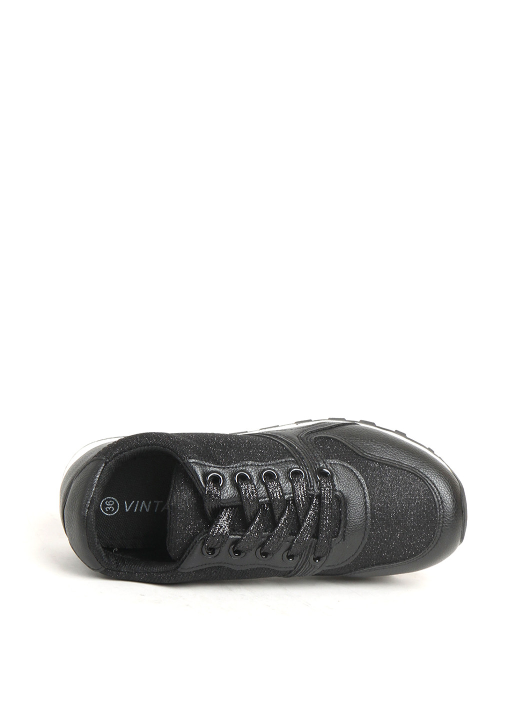 Черные демисезонные кроссовки Vintage