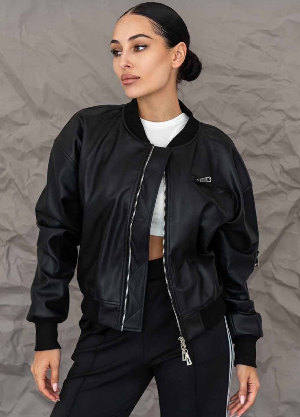 Бомбер Fashion на блискавці (367049622)