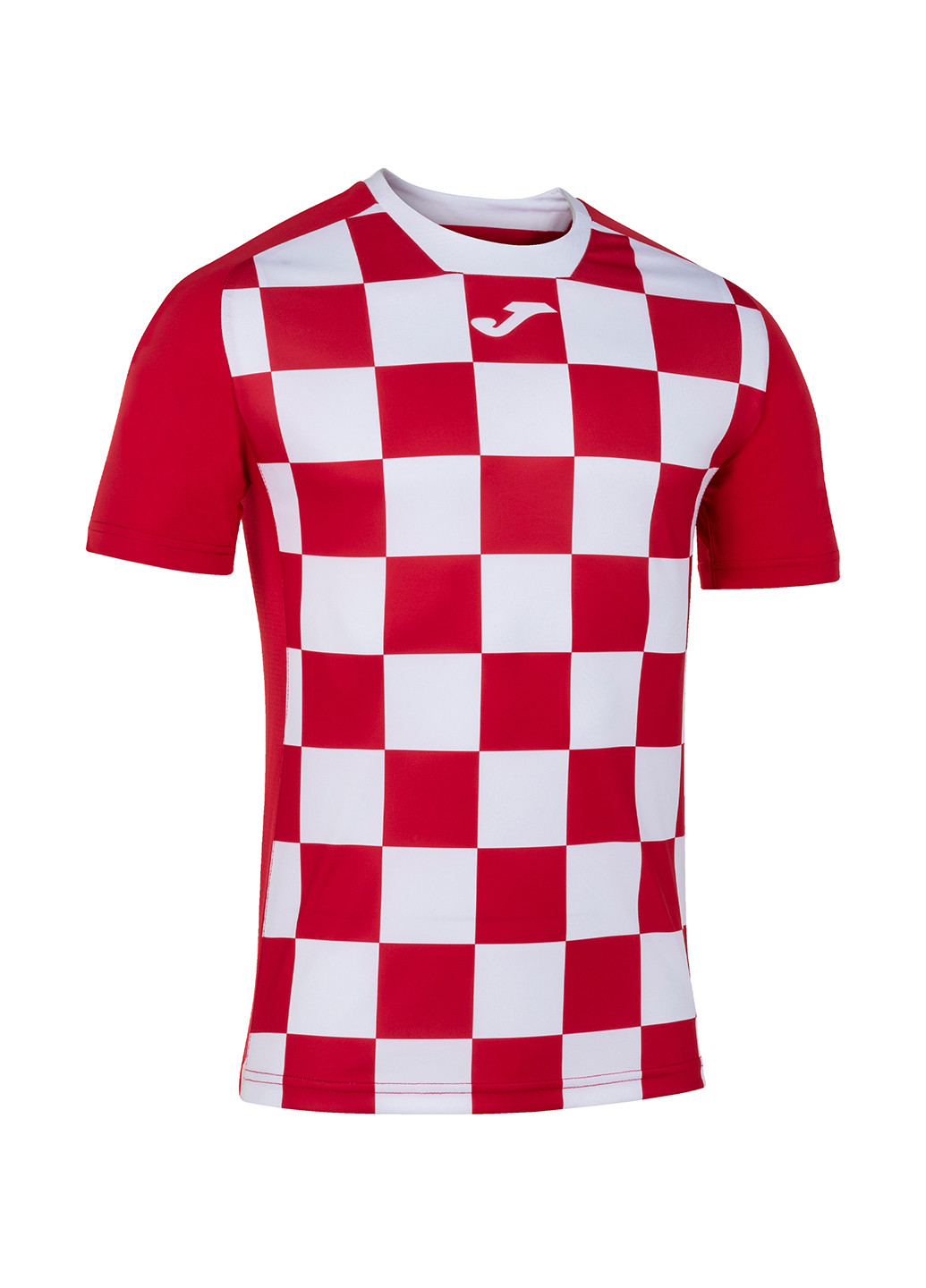 Червона футболка футбольна flag ii червоно-біла 101465.602 з коротким рукавом Joma Модель