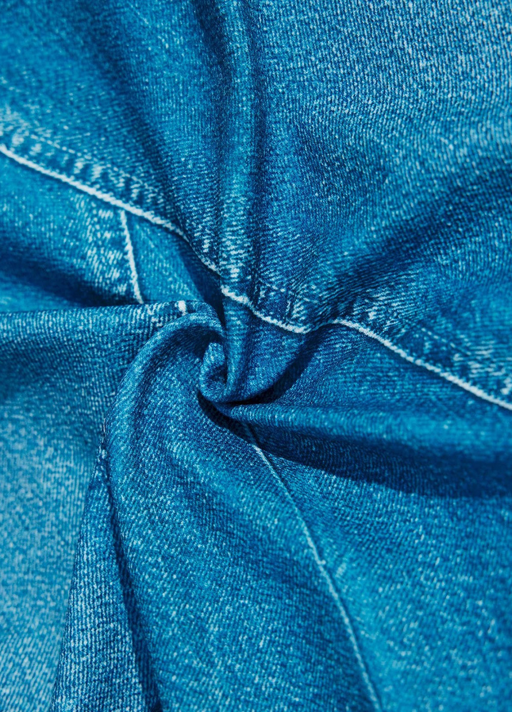 Синя кежуал сукня з відкритими плечима SHEIN з малюнком