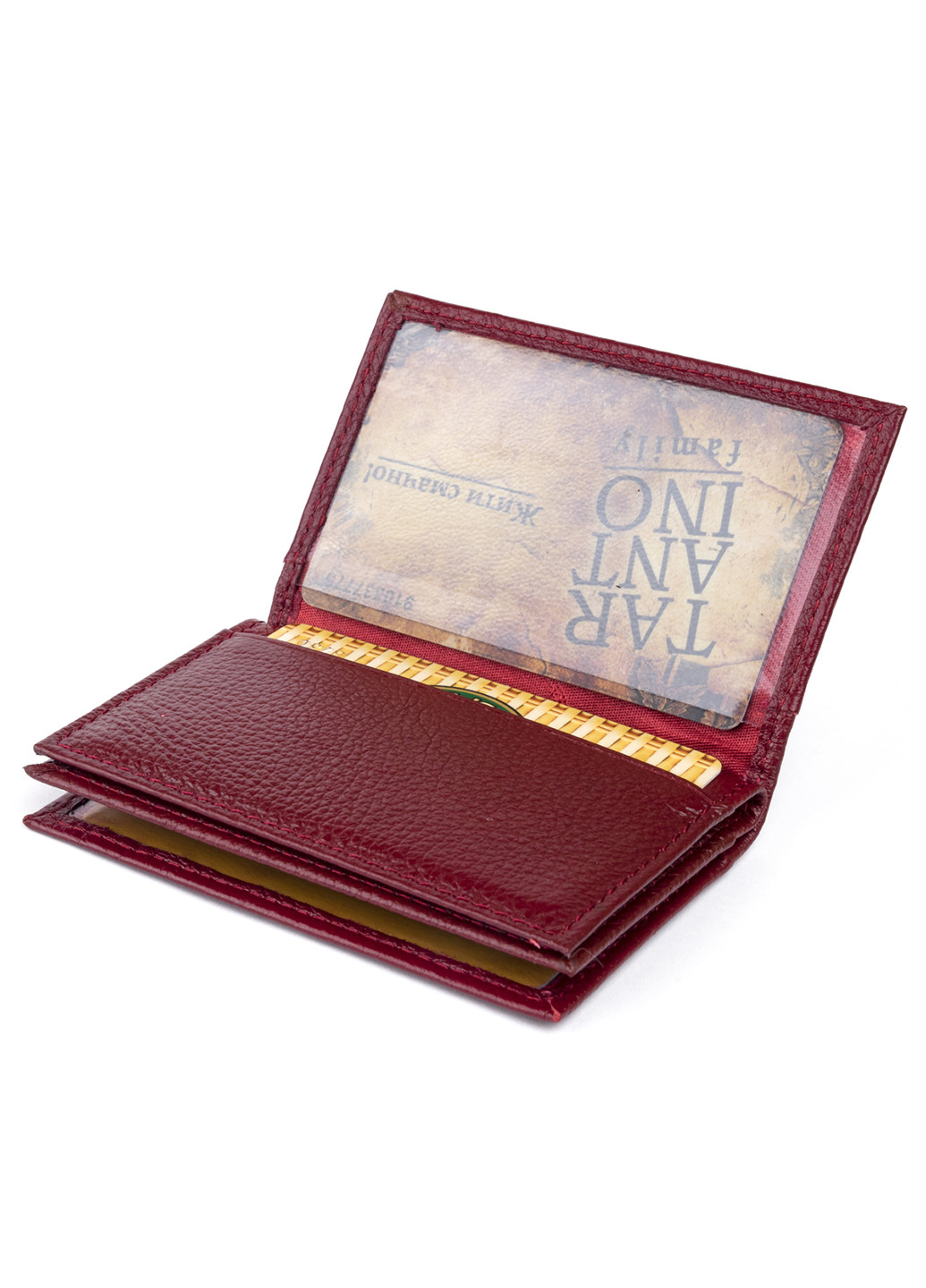 Жіночий шкіряний гаманець-візитниця 10х6,5х1 см st leather (229460910)