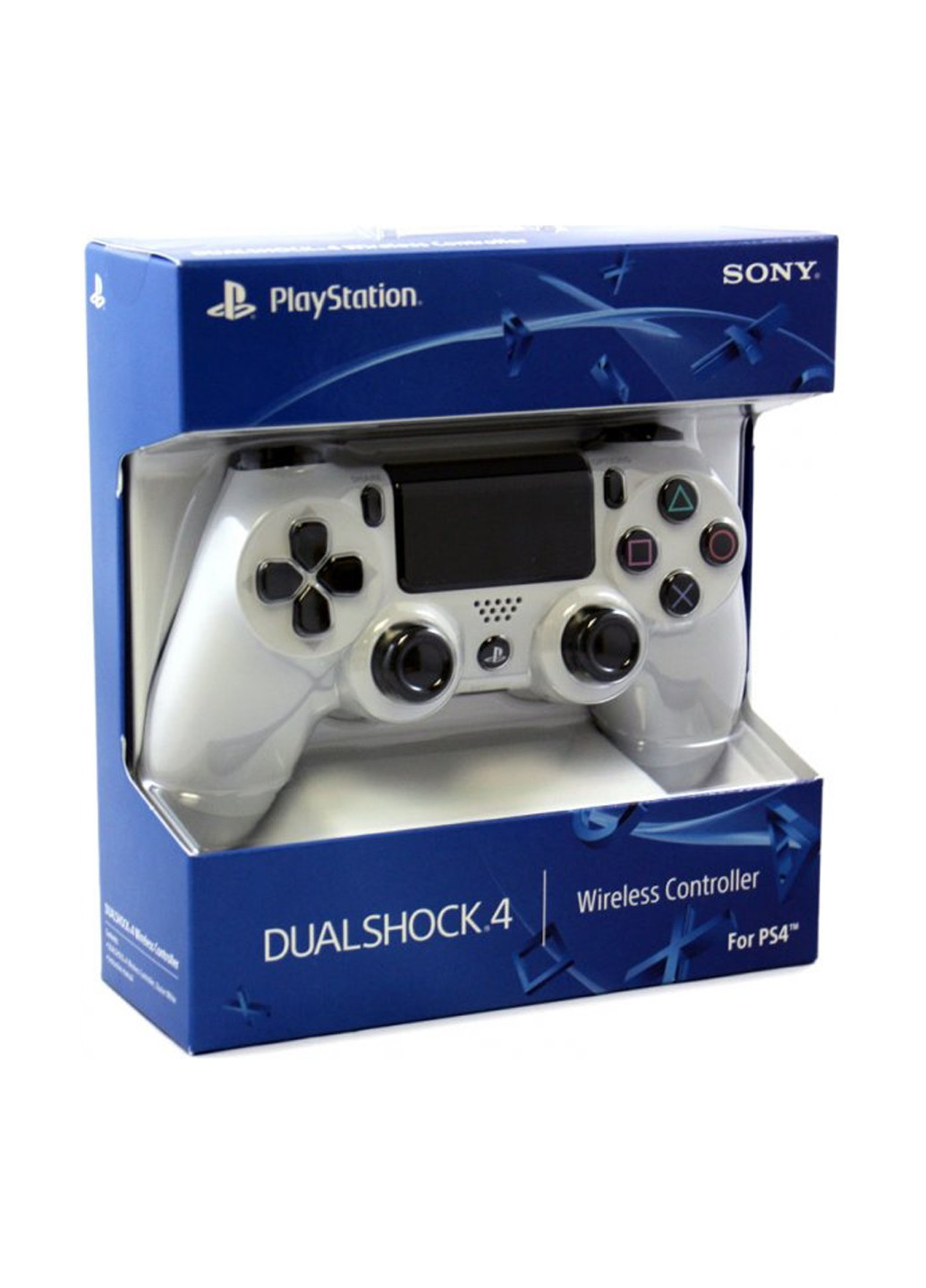 Геймпад бездротової Dualshock v2 Glacier White PlayStation беспроводной dualshock v2 glacier white (149267838)