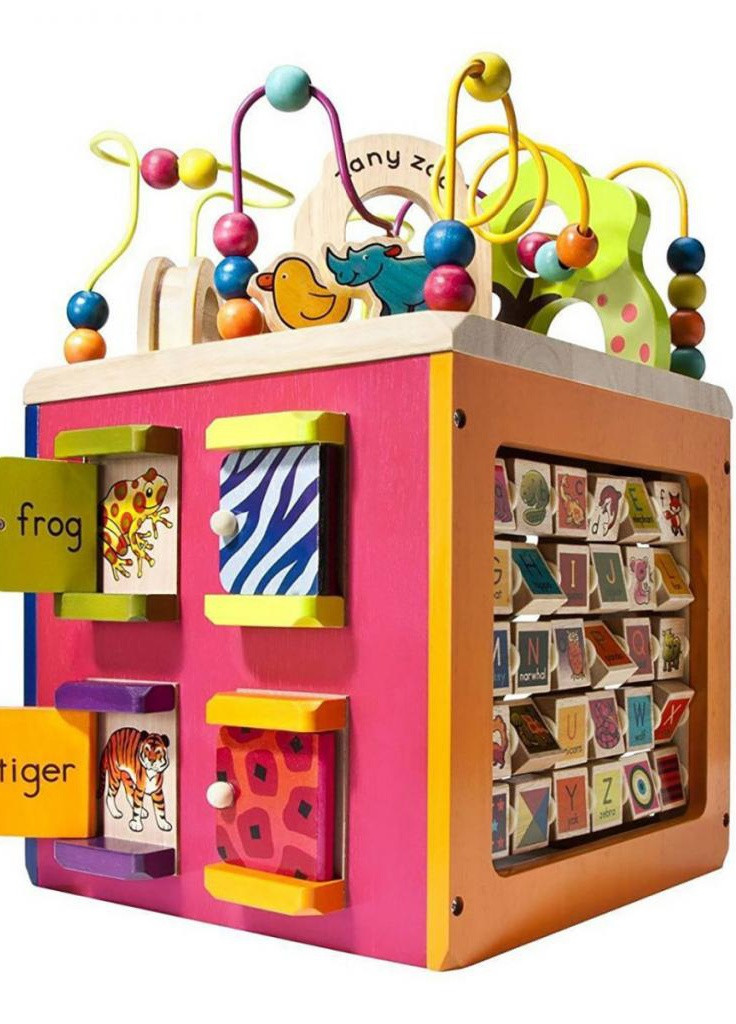 Розвиваюча іграшка (BX1004X) Battat Зоокуб (203961272)