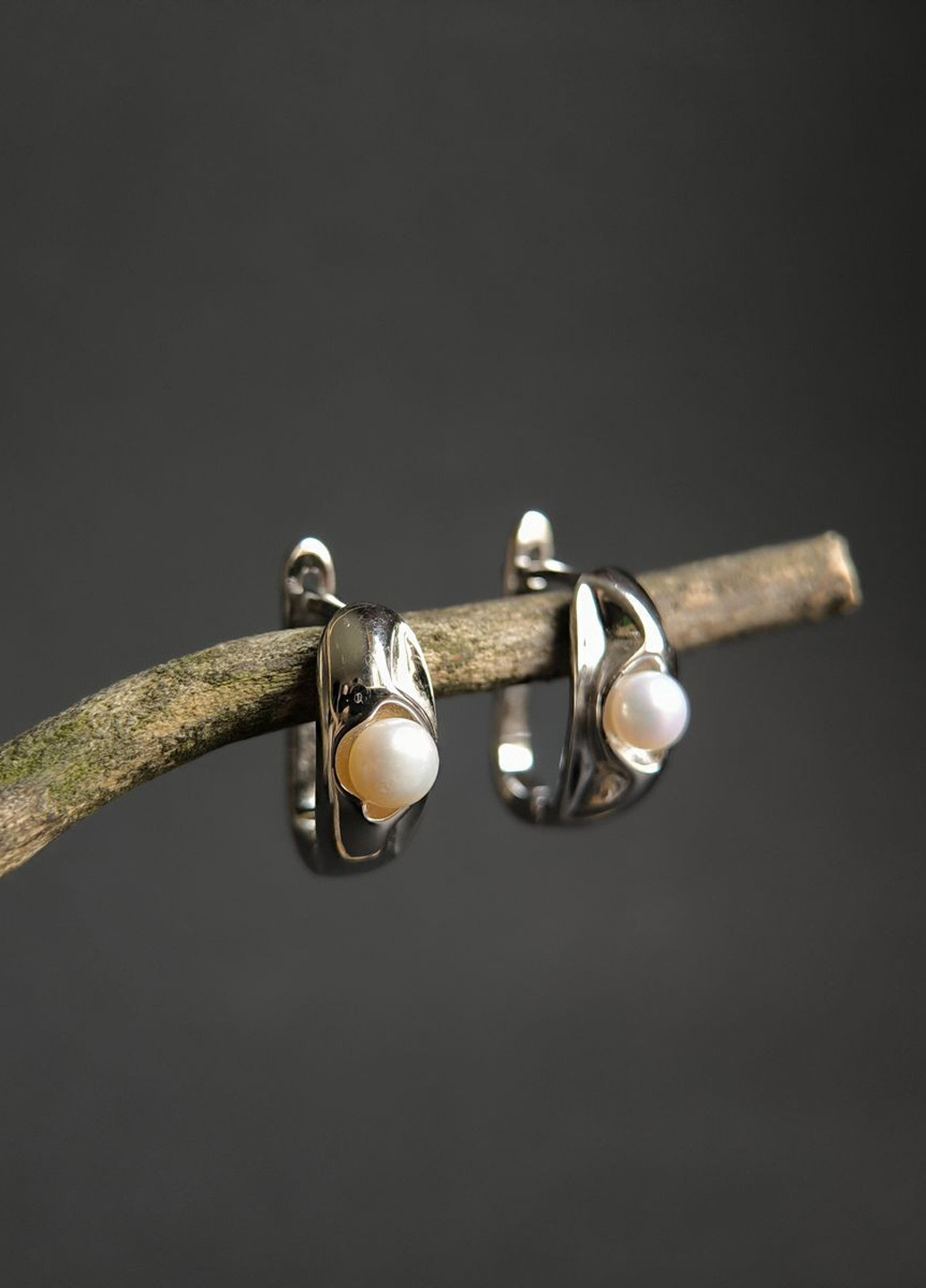 Сережки Silver Flame (336574387)