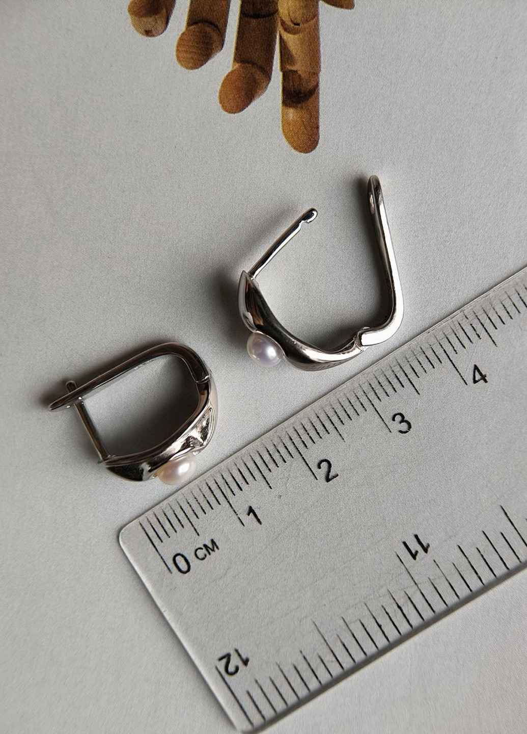 Сережки Silver Flame (336574387)