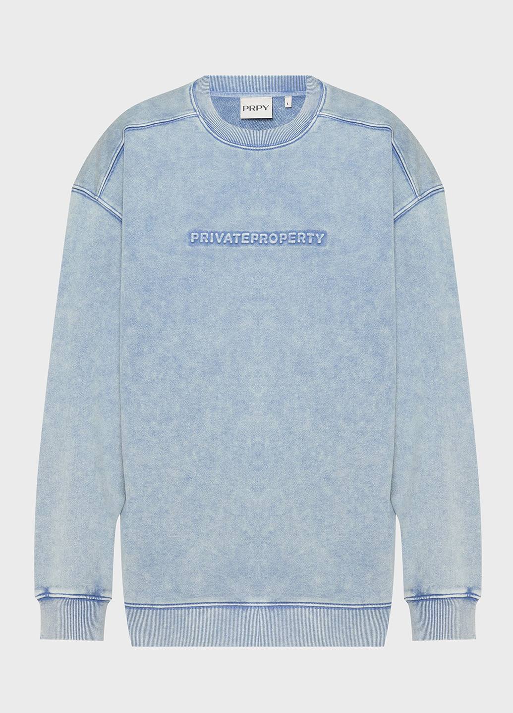 Синий свитшот PRPY варенка тиснение (361270798)