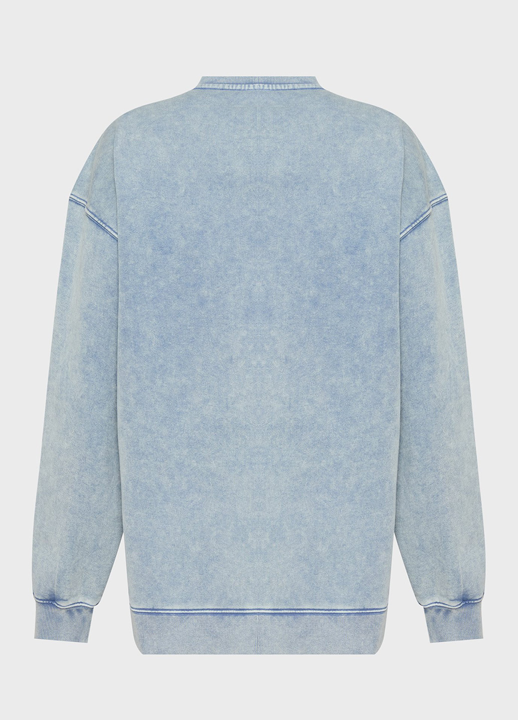 Синий свитшот PRPY варенка тиснение (361270798)