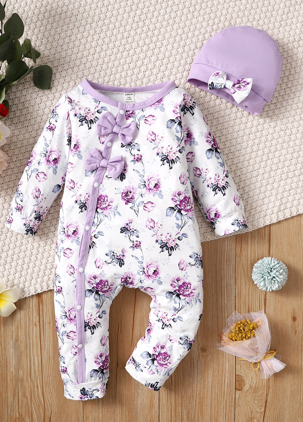 Комплект (комбинезон, шапка) SHEIN (367004569)