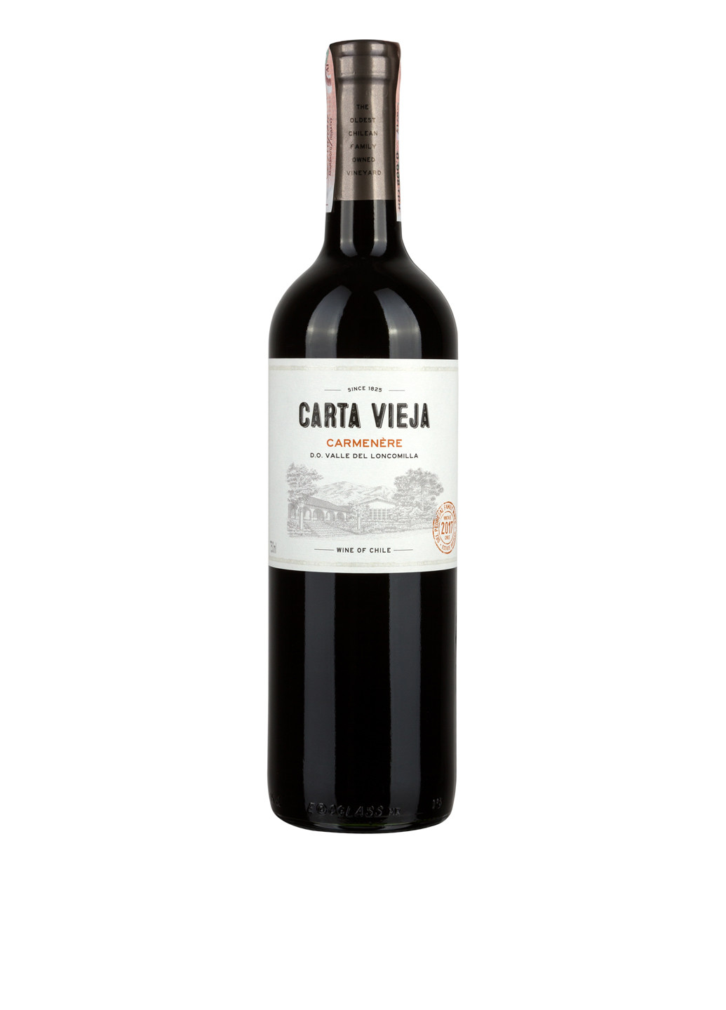 Вино Бордо Чили, 0,75 л Carta Vieja (185044297)