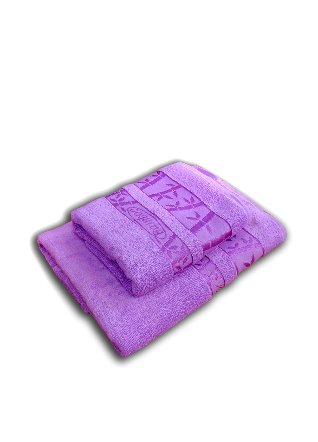 No Brand полотенце, 50х90 см однотонний фіолетовий виробництво - Туреччина