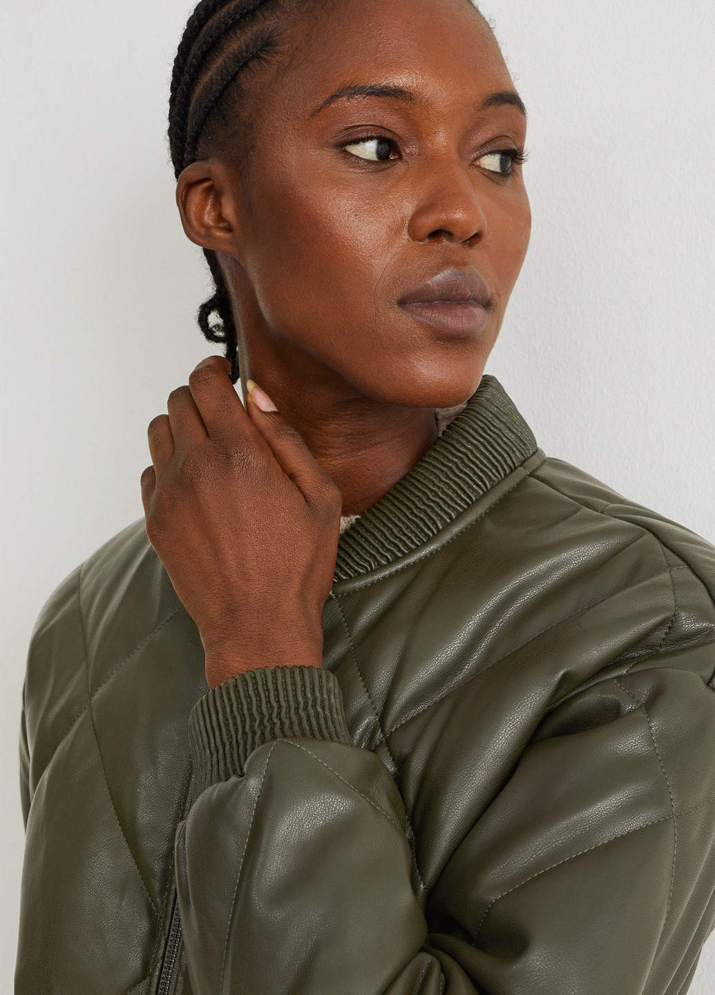 Бомбер C&A бейсбольний на блискавці (352193228)