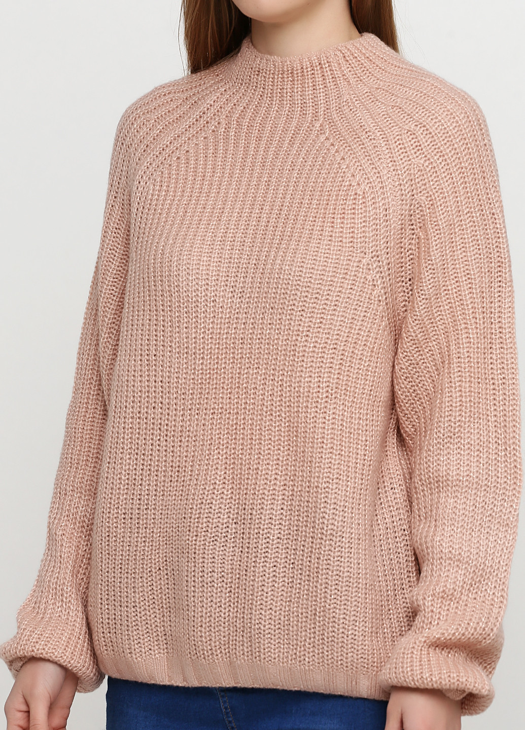 Бежевый демисезонный свитер джемпер H&M