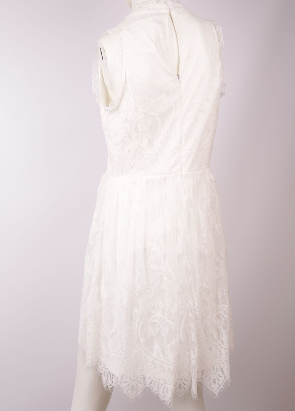 Білий коктейльна сукня Asos однотонна