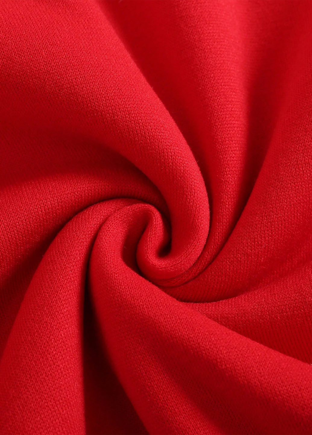 Красный свитшот SHEIN новогодний без декора (346755862)