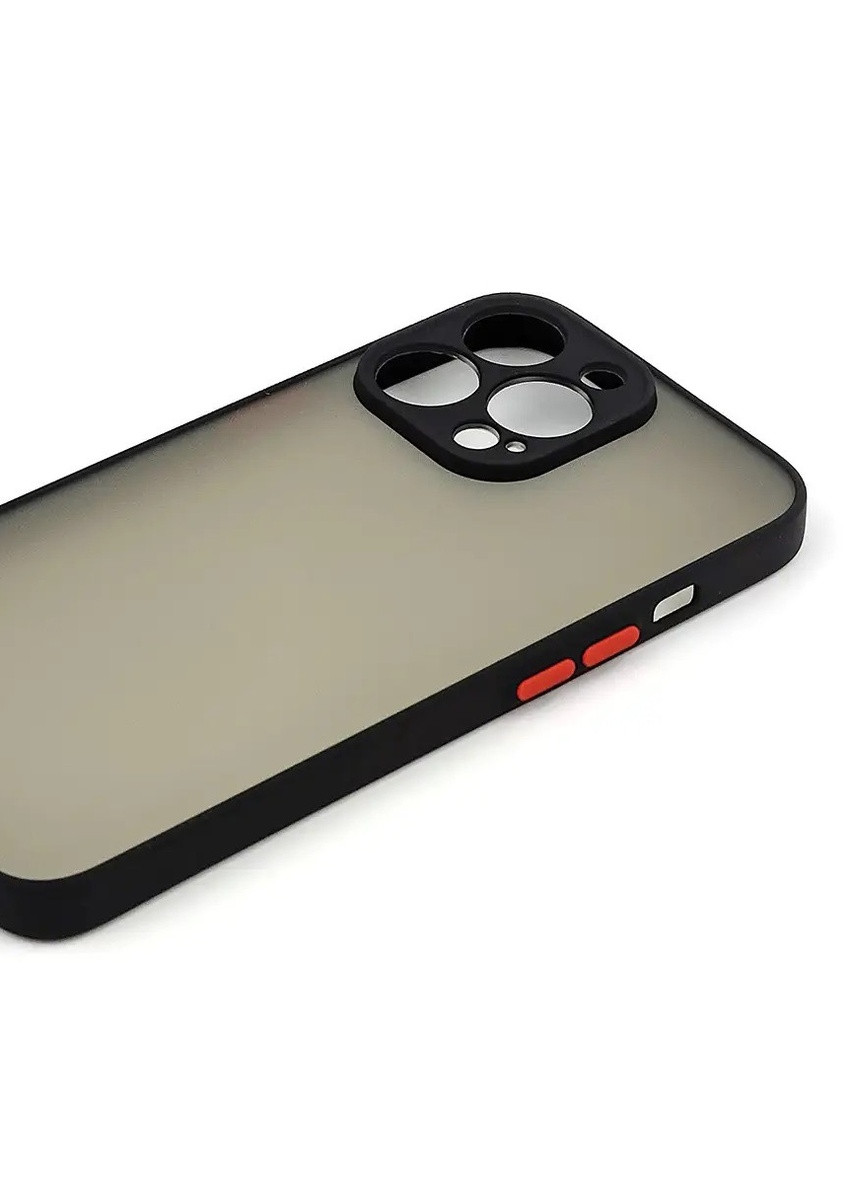 Силіконовий Чохол Накладка Avenger Totu Series Separate Camera iPhone 14 Pro Max Black No Brand (254916515)