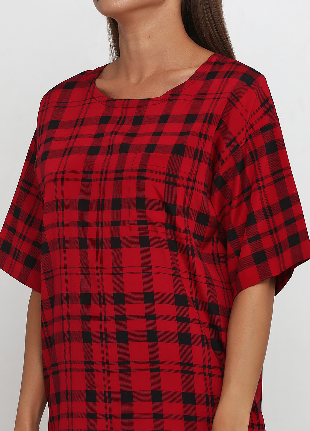Червона демісезонна блуза DKNY