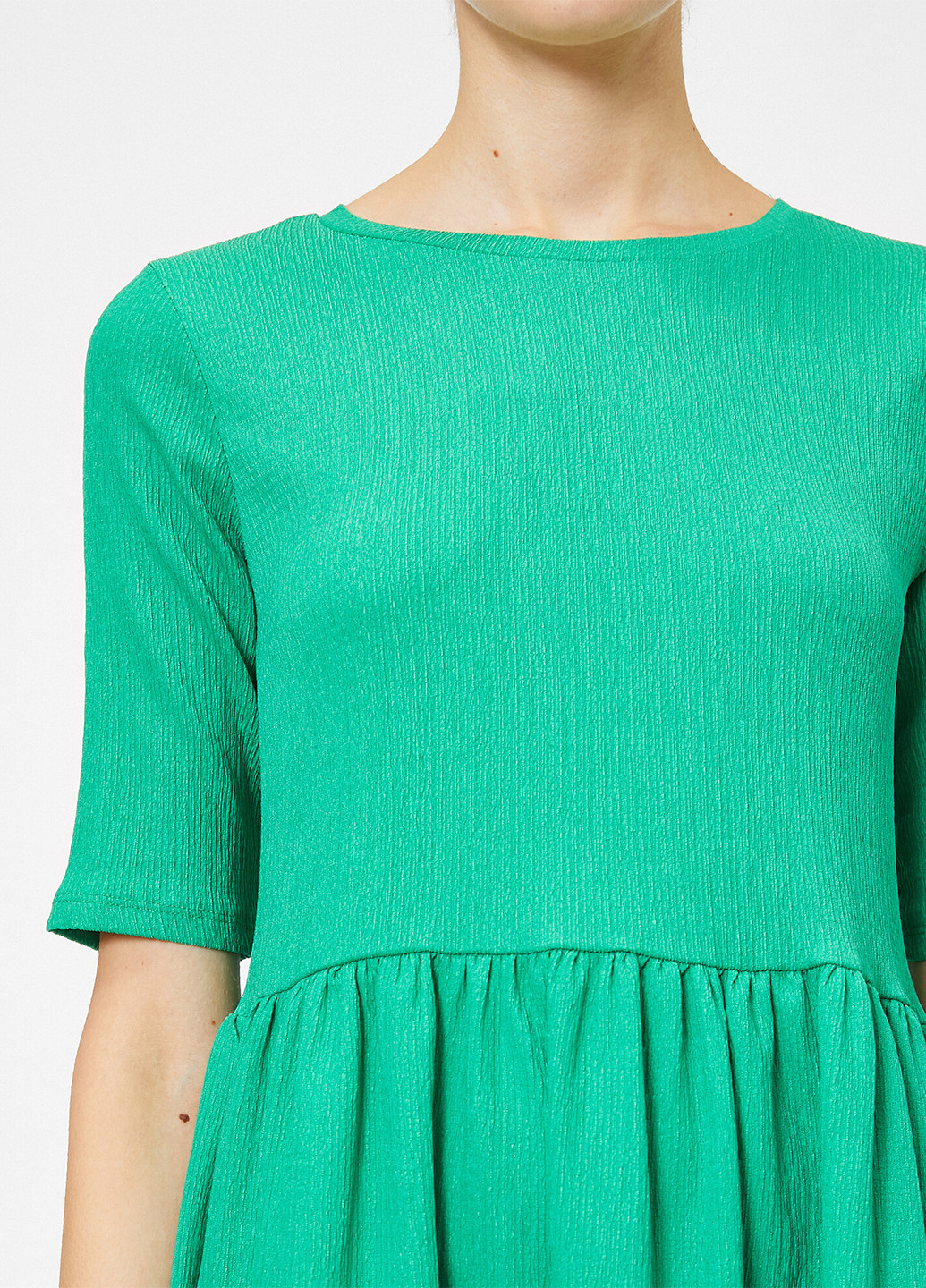 Зелена кежуал плаття, сукня KOTON однотонна