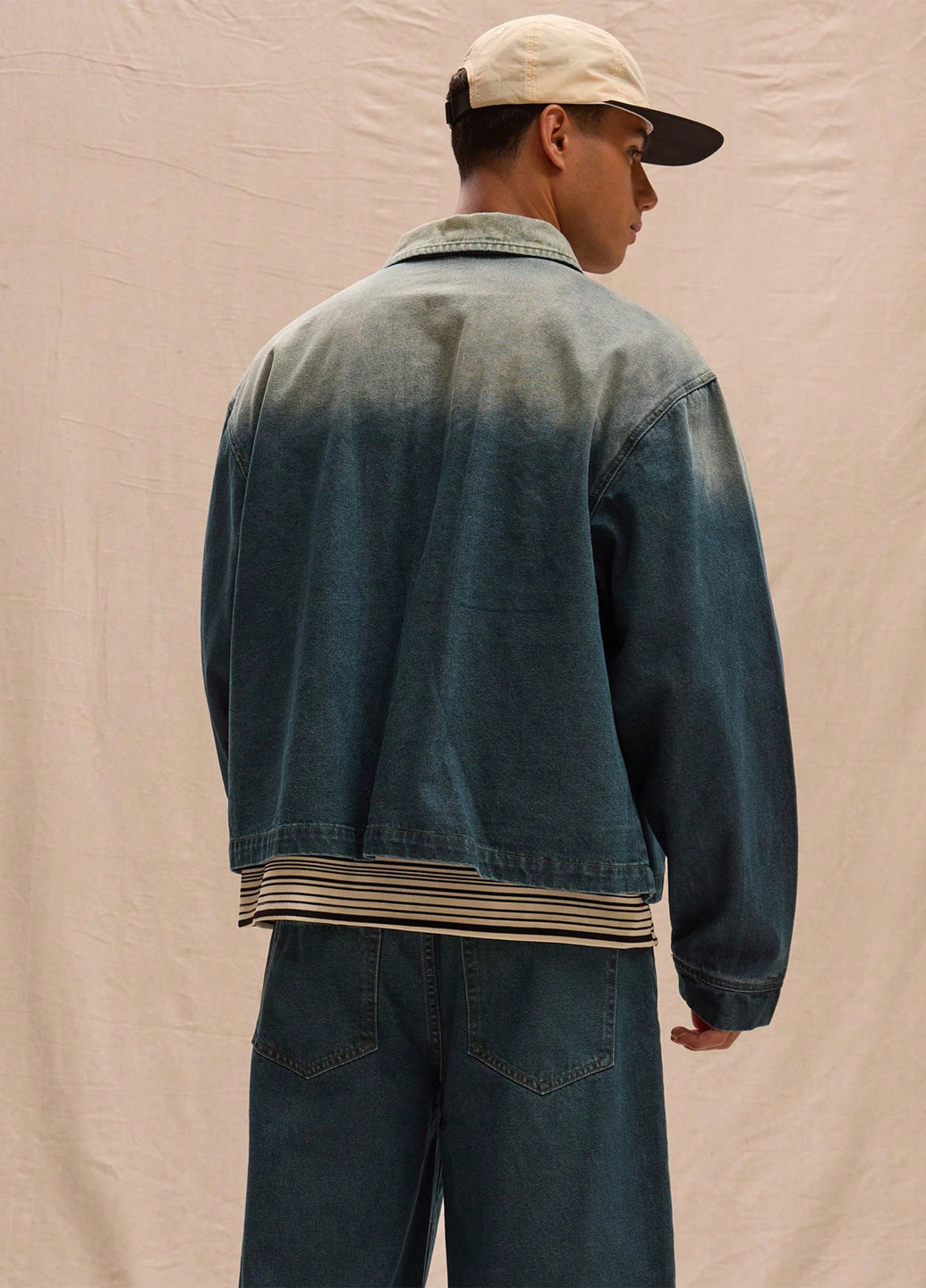 Комбинированная демисезонная куртка SHEIN