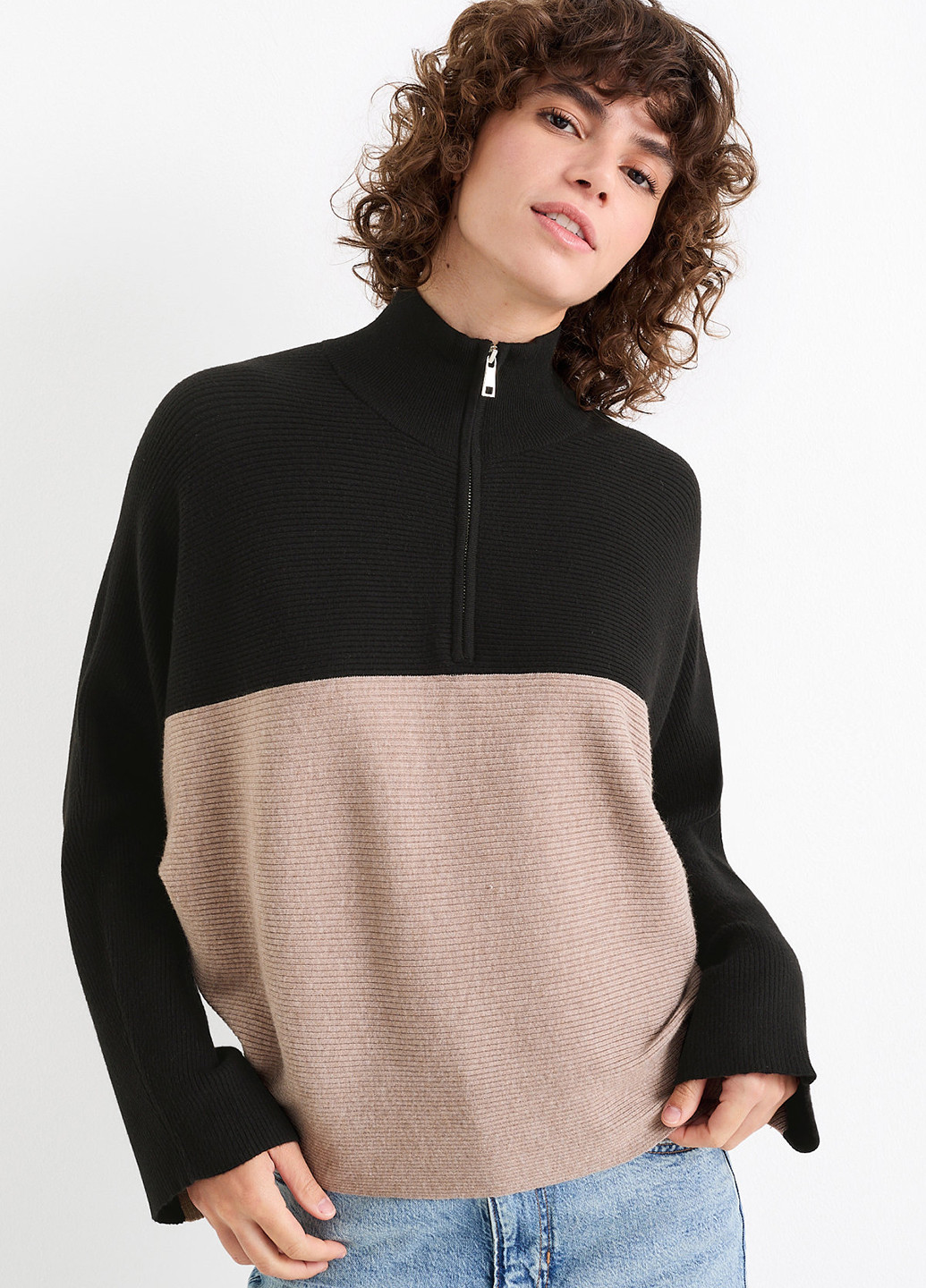 Комбінований демісезонний светр C&A