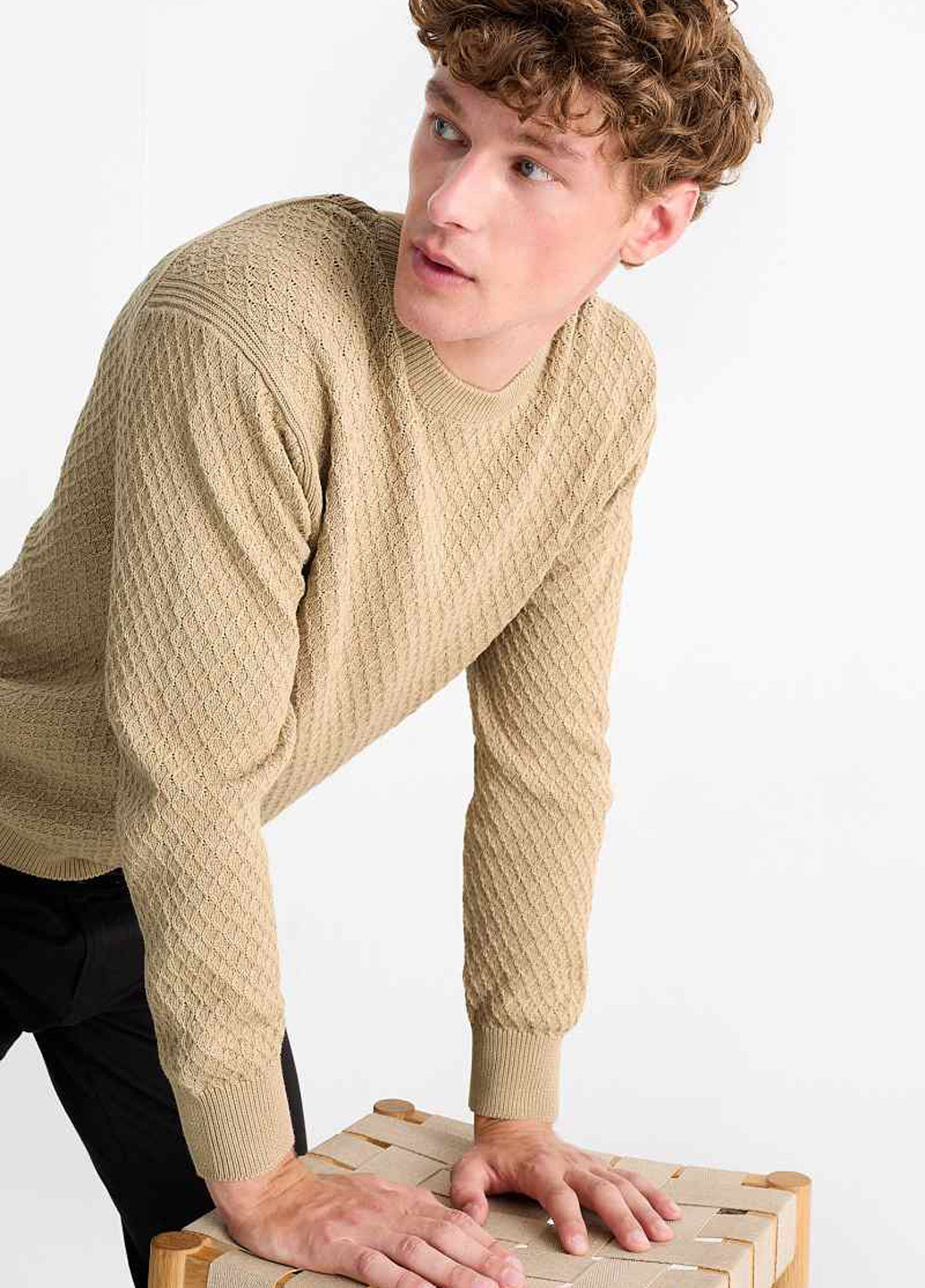 Бежевый демисезонный джемпер джемпер C&A