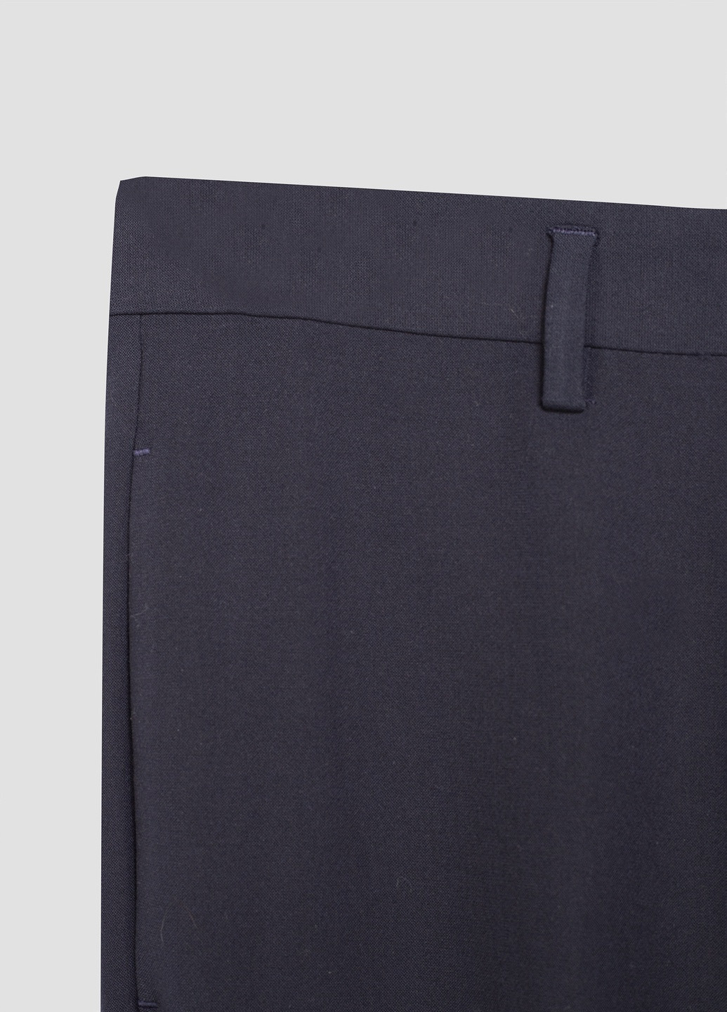 Темно-синие повседневный демисезонные брюки No Brand