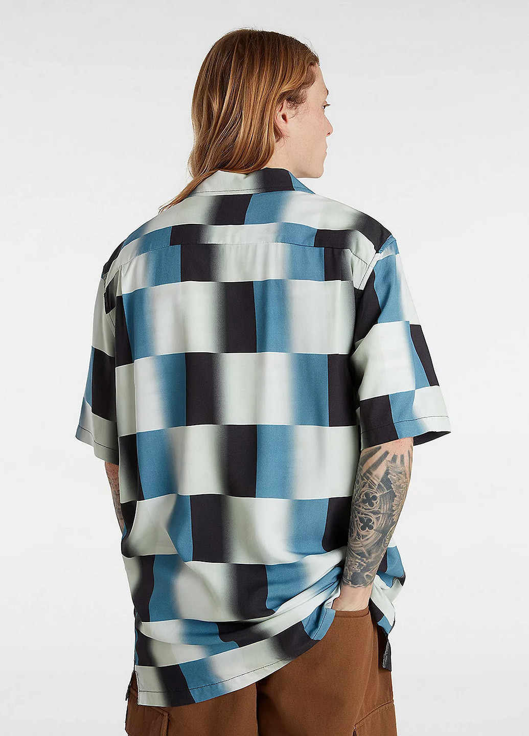 Цветная кэжуал рубашка с геометрическим узором Vans