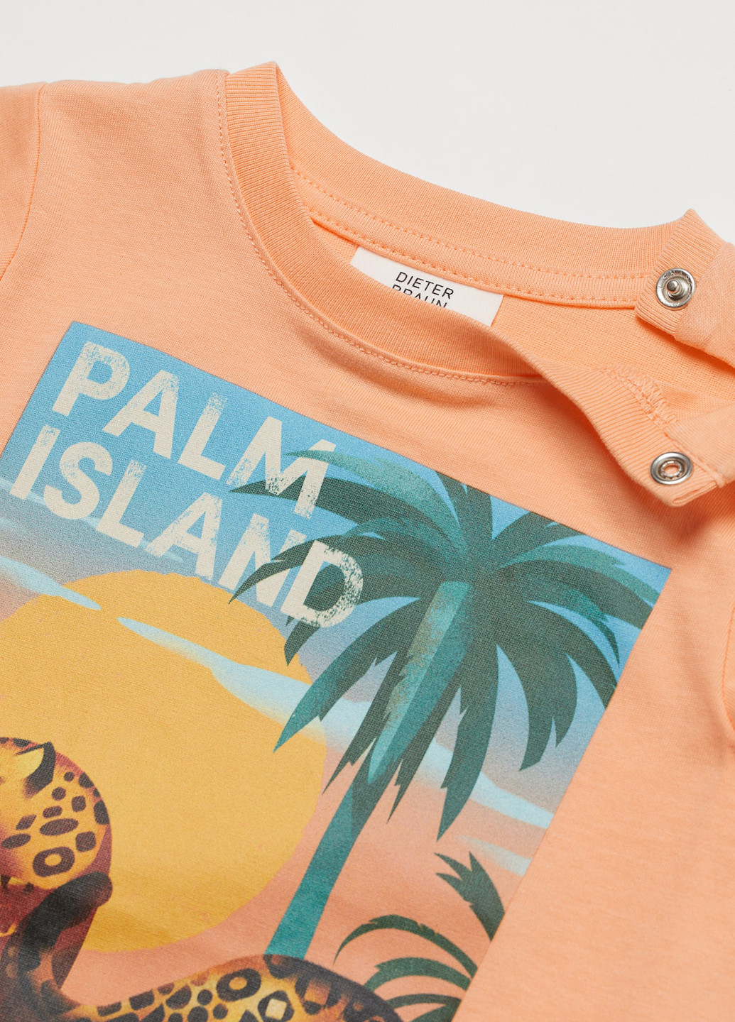 Лососева літня футболка H&M