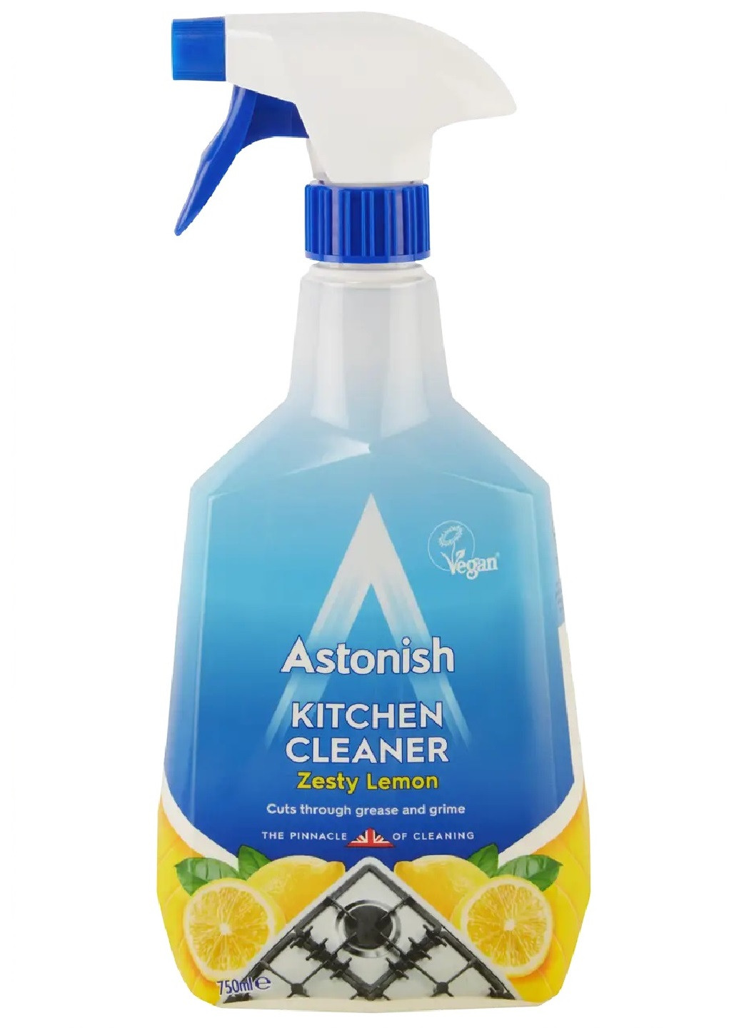 Спрей для чищення кухні Kitchen Cleaner Zesty Lemon 750 мл Astonish (253442800)