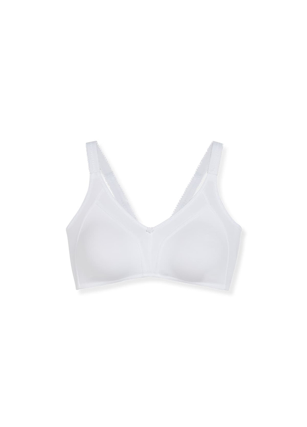 Белый минимайзер бюстгальтер C&A без косточек хлопок