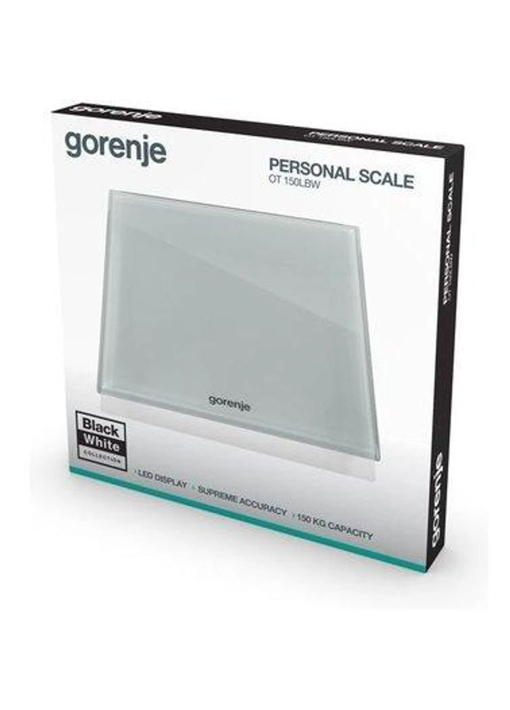 Весы напольные OT-150-LBW 150 кг Gorenje (253614366)