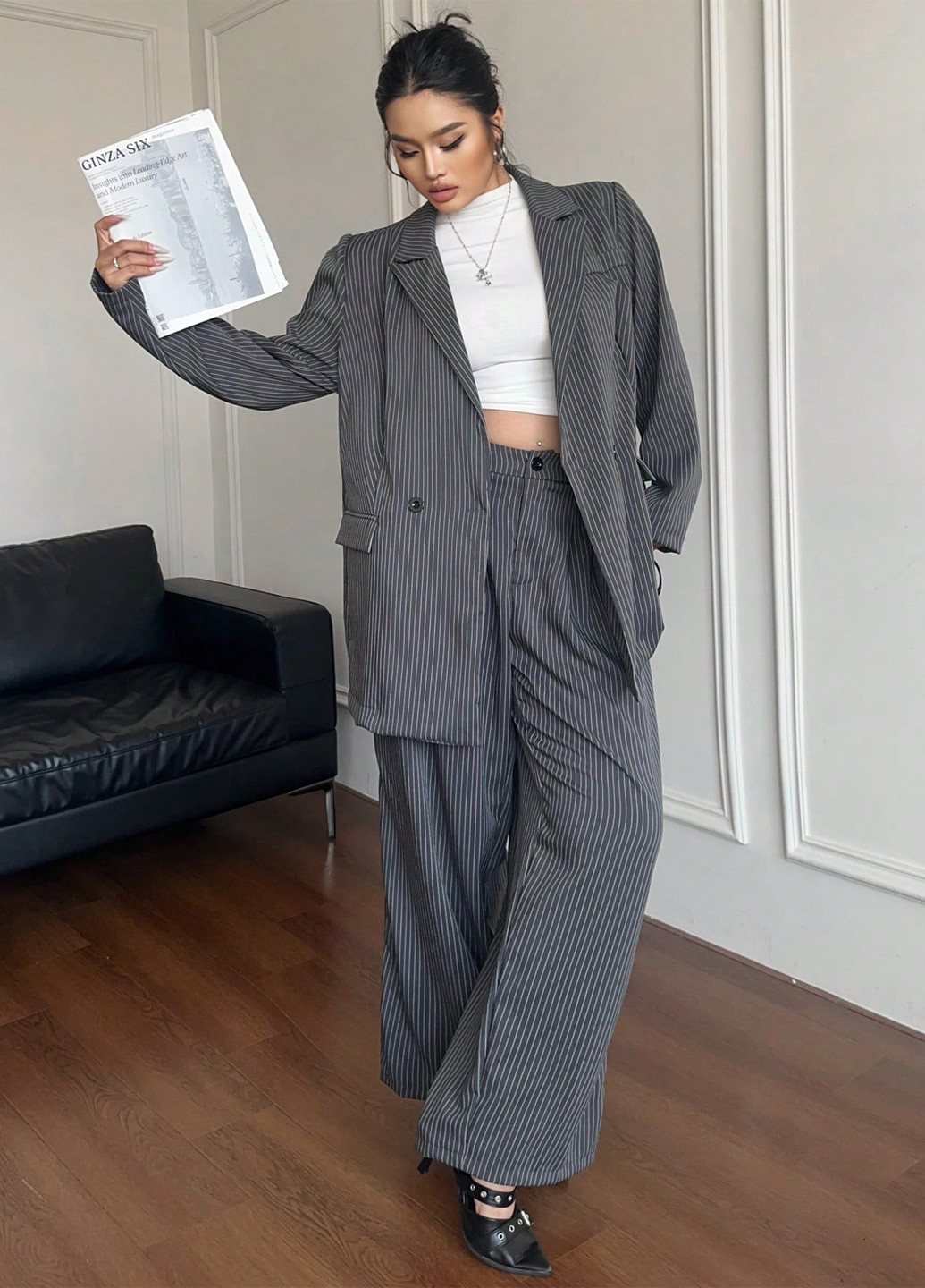 Костюм (жакет, брюки) SHEIN (365628775)